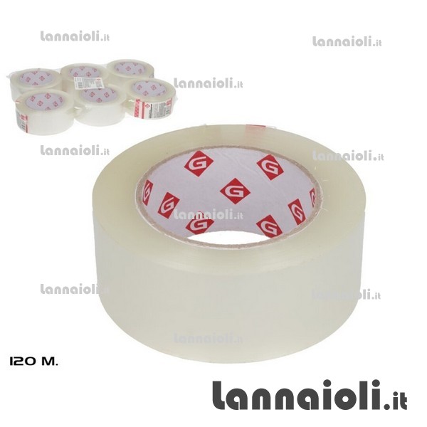 NASTRO ADESIVO 45mm 120mt MARRONE 